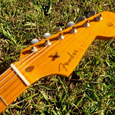 MJT Stratocaster Relic Body - MIM 50's Fender Classic Lacquered Maple Neck image 4