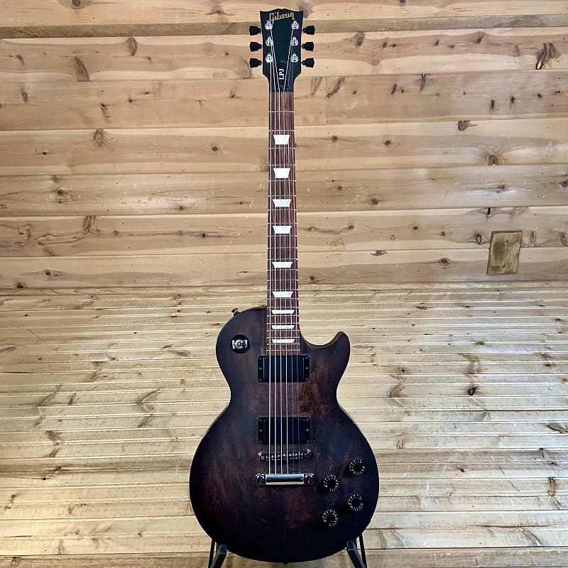 Gibson 2013 Les Paul LPJ Electric Guitar - Chocolate Satin