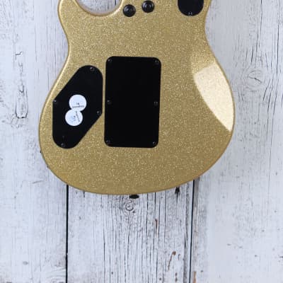 EVH Wolfgang WG Standard Electric Guitar Baked Maple Neck Gold Sparkle Finish image 8