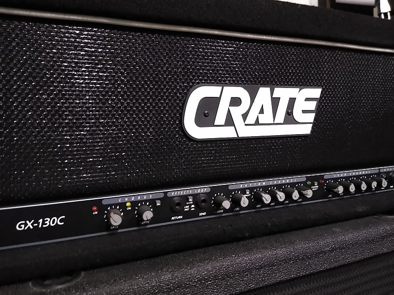 Crate GX130C 1990s Stereo Chorus Amp Head Death Metal Reverb UK