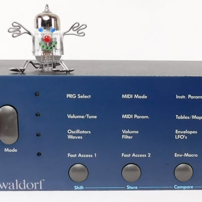 Waldorf MicroWave 1 Synthesizer Rack Revision A (CEM 3389) + Face Mint + Garantie image 4