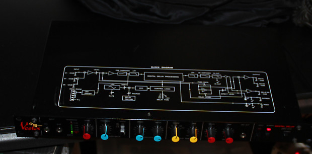 VestaKozoh DIG-410 Digital delay VestaFire, Vestax, Vesta Koza Japan |  Reverb