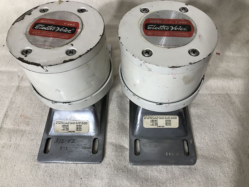 Electro-Voice t350, 8ohm Tweeter Horns | Reverb Electro-Voice t350, 8ohm Tweeter Horns | Reverb