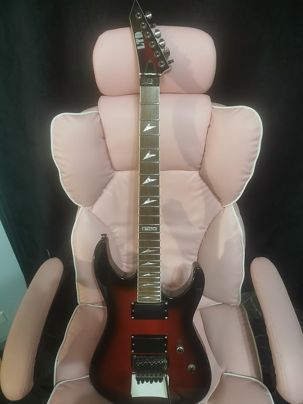 ESP LTD M-330r Black/Red | Reverb