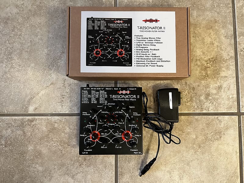Jomox TResonator T Resonator MkII Filter Delay Reverb
