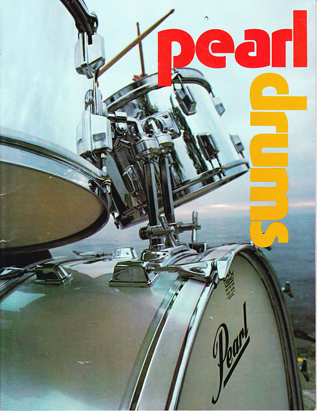 Pearl Drum Catalog, 1975 Reverb