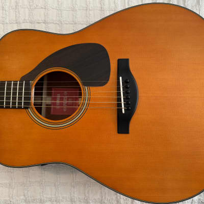 Yamaha FGX5 Red Label Dreadnought 2023 - Natural | Reverb