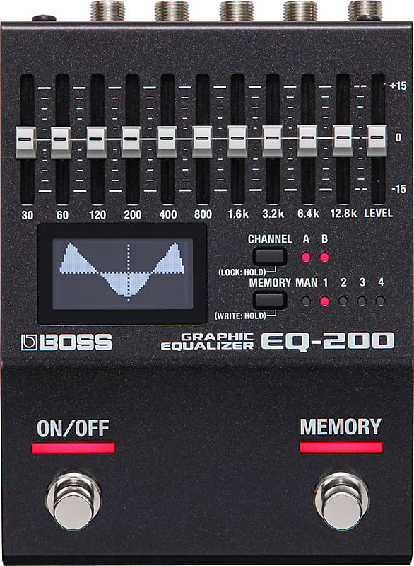 Boss EQ-200 Graphic Equalizer Effects Pedal image 1