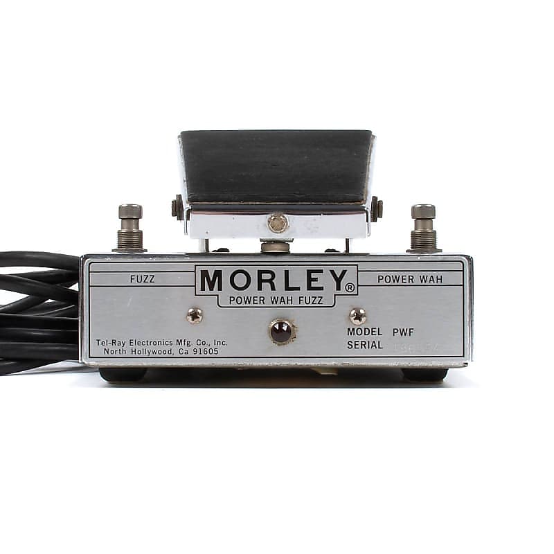 Morley Power Wah Fuzz PWF Silver 1970s image 4