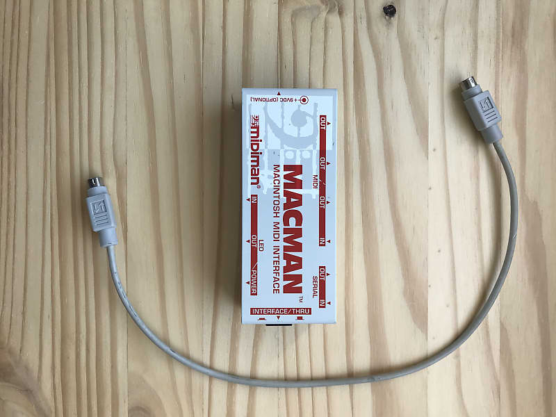 Midiman Macman Macintosh Midi Interface