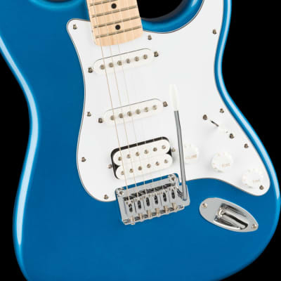 Fender Squier Affinity Series Stratocaster HSS Lake Placid Blue Electric Guitar Pack image 7