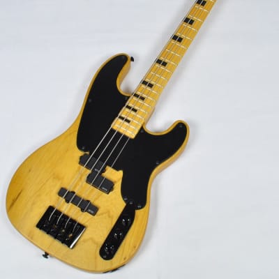 Schecter Model-T Session Electric Bass in Aged Natural Satin Finish for sale