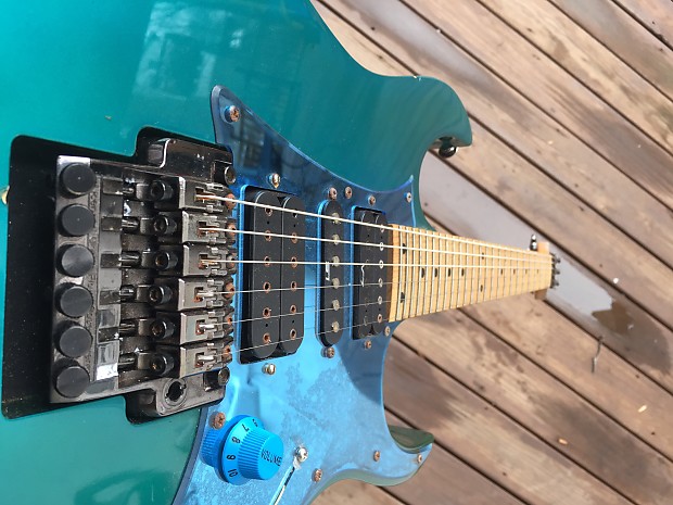 絶妙なデザイン Ibanez Rg550 1992 Laser Blue | Reverb ギター