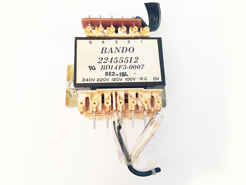 Roland D-20 D-10 D-70 JV-1080 Original Power Transformer BANDO 22455512. Works Great ! image 1