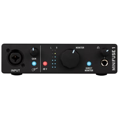 Arturia MiniFuse 1 Portable Solo Audio Interface (Black) image 3