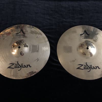 New Zildjian A Custom 14 inch Hi-Hats Authorized Dealer image 2