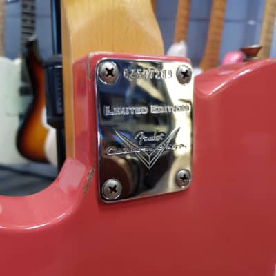 Fender   Custom Shop 1963 63 Telecaster Relic Fiesta Red image 8