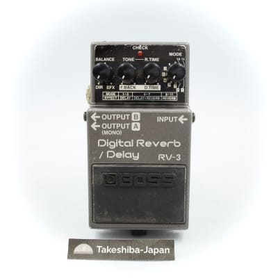 BOSS RV-3 Digital Reverb / Delay　廃盤品 BOSS RV-3 Digital Reverb Delay Guitar Effects Pedal Test