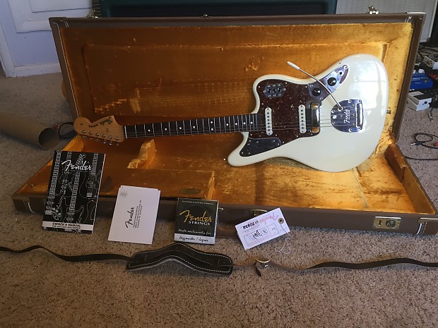 Fender American Vintage 62 Jaguar Olympic White | Reverb