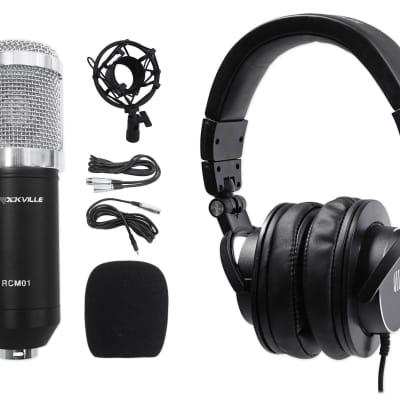 Presonus HD9 Pro Closed-back Studio Reference Monitoring Headphones+Microphone image 1