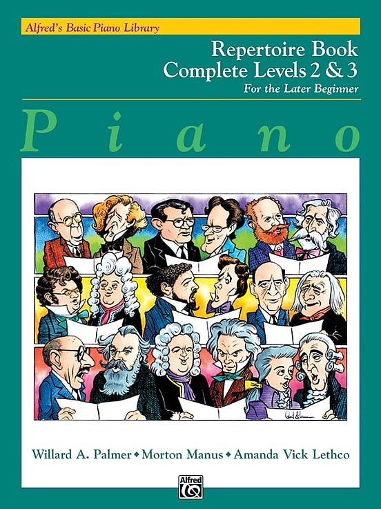 Alfred's Basic Piano Library: Repertoire Book Complete 2 & 3 | Reverb