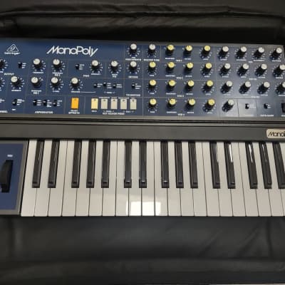 Behringer MonoPoly 37-Key Polyphonic Synthesizer 2021 - Present - Blue