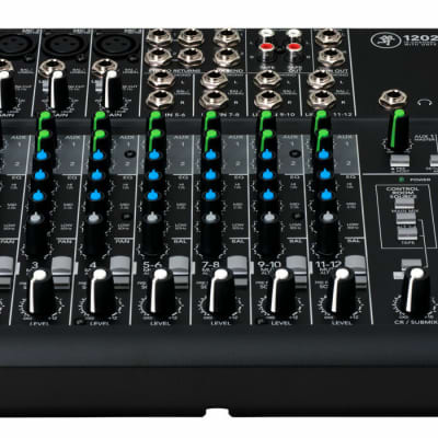 Mackie 1202VLZ4 12-Channel Ultra-Compact Live Performance Studio Mixer image 3