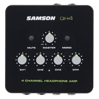 Samson QH4 4-Channel Headphone Amp new for sale