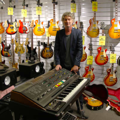 Dave Smith Instruments Poly Evolver PE 61-Key 4-Voice Polyphonic Synthesizer 2010 - 2013 - Blue with Wood Sides image 7