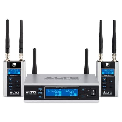 Alto Professional Stealth Pro 2-Channel Wireless Audio System