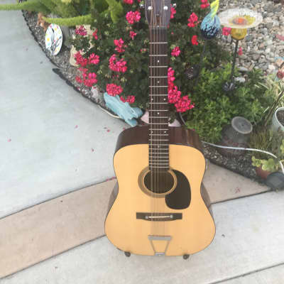 Vintage 70's Cameo 12 String Acoustic Jumbo Dreadnaught Project for sale