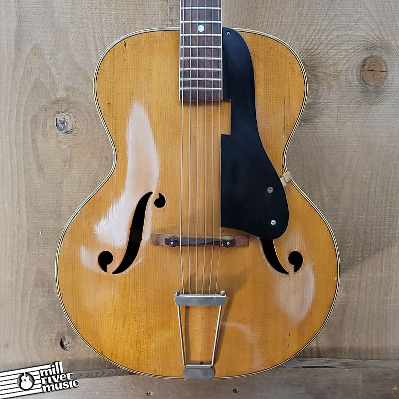 Vega D26 Duo Tron Archtop Acoustic Guitar Vintage 1940s