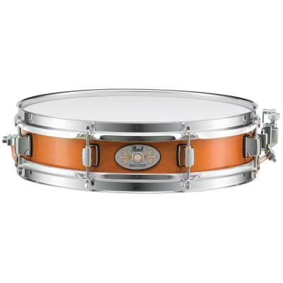 Pearl Maple Effect 13x3-Inch Piccolo Snare Drum - Liquid Amber image 1