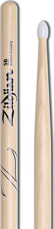 Zildjian (Pair) Hickory Series 5B Natural Drumstic image 1