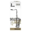 D'addario Jazz Select Filed Tenor Saxophone Reeds, Strength 2 Medium, 5-Pack
