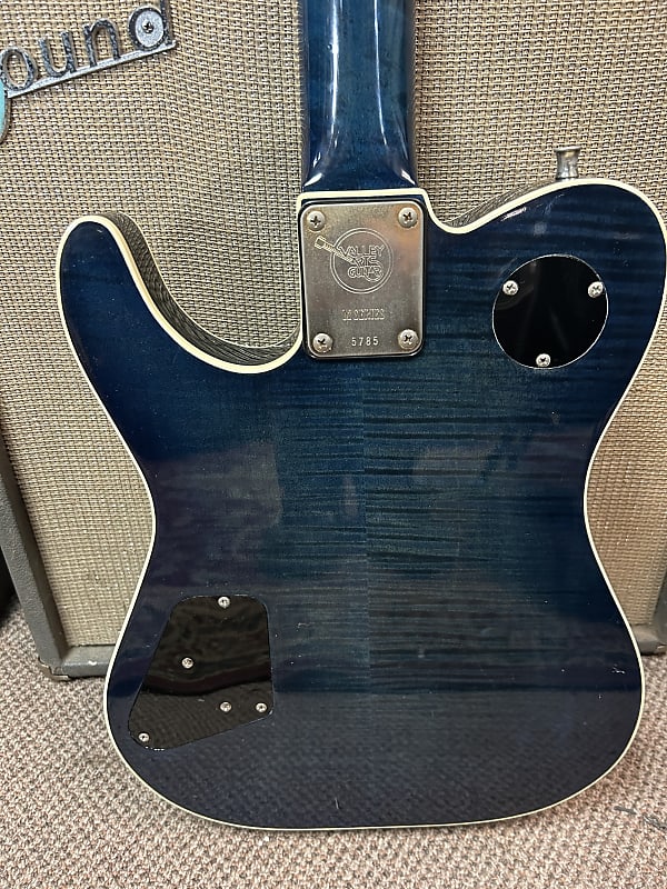 Valley Arts M Series Limited Telecaster - Trans Blue | Reverb