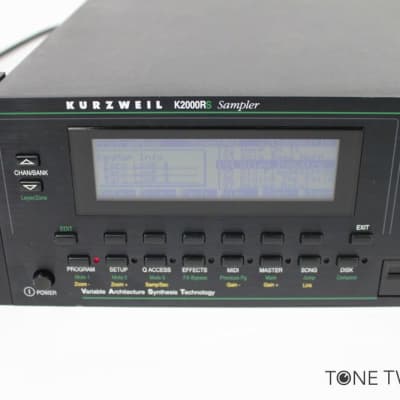 KURZWEIL K2000RS PRAM & sampling option k2000 sound module midi for PARTS/REPAIR image 2
