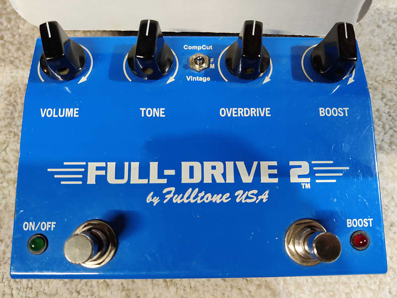 Fulltone Full Drive 2 (Non-MOSFET) 2000s - Blue image 1