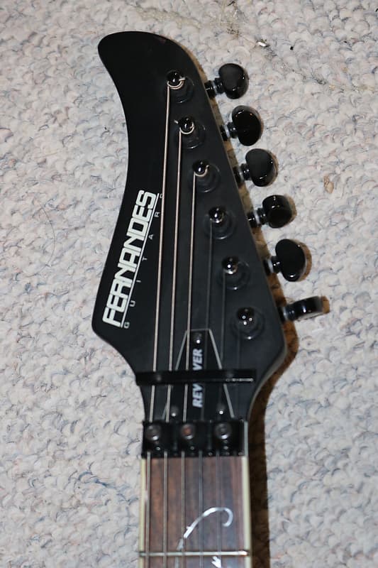 Rare Fernandes Revolver Elite Limited - Sustainer EMGs | Reverb