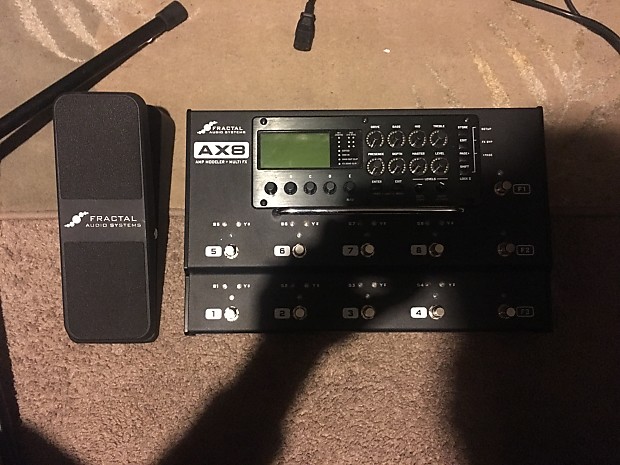 Fractal Audio AX8 w/ Fractal EV-1 Expression Pedal