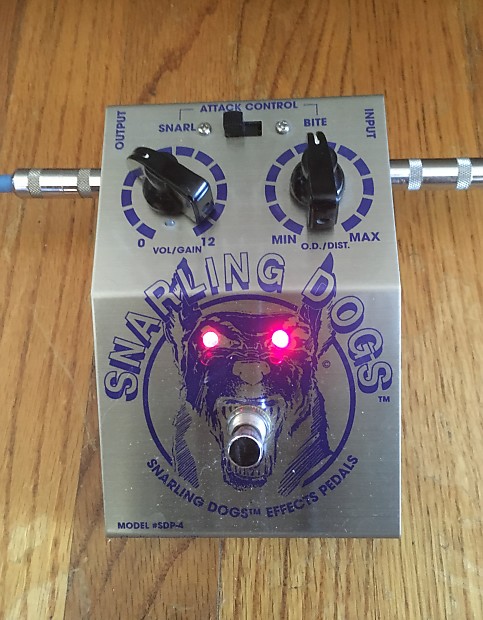 Snarling Dogs Blue Doo SDP-4 silver | Reverb
