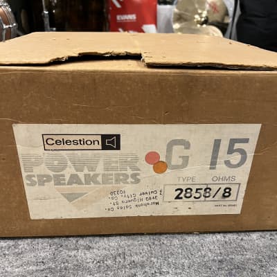 RARE - Vintage Celestion G15-100 Speaker - NOS image 2