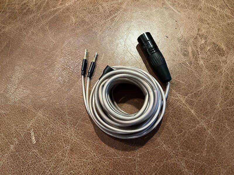 $300 HiFiMan authentic Headphone cable, 3.5mm to 3-pin balanced