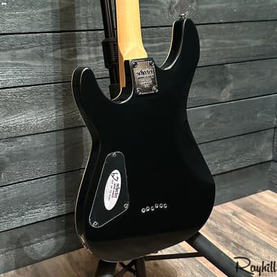 Schecter Omen-6 Black Electric Guitar B-stock image 4