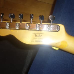 Squier Telecaster Late-model Blonde With Hard-shell Case image 6