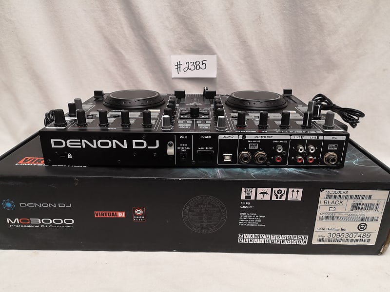 DENON DJ MC3000 DJコントローラー Denon MC-3000 MIDI Controller Review – DJWORX