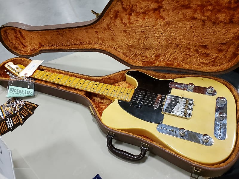 Fender Nocaster 1951 Heavily Modified "Payola" Style With Case at Victor Litz Music  Gaithersburg MD image 1