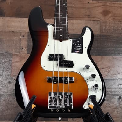 Fender American Ultra Precision Bass Ultraburst with Hard Case, Free Ship 979 image 6