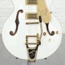 Gretsch G6636T white falcon shared stage with Phil Collins