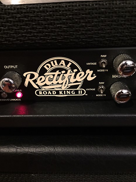 Mesa Boogie Road King II Dual Rectifier Head 2006 Black with